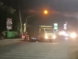 Detik-Detik Mencekam Laka di Depan Pasar Sido Makmur Blora: Pemotor Terseret ke Kolong Truk dan Semburan Solar di Jalanan!