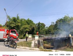 Video Kebakaran Viral di Blora Bikin Geger, Kapolres Imbau Warga Jangan Bakar Sampah Sembarangan dan Bijak Bermedsos