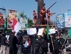 Sumpah Mahasiswa Menggema di Tugu Pancasila Blora, HMI Tolak Kenaikan PPN yang ‘Cekik’ Rakyat Kecil