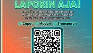 TUTURPEDIA - Gak Pake Ribet! Setwan DPRD Blora Luncurkan ‘LAPORIN’, Wadah Sat-Set Tampung Kritik dan Aspirasi Warga