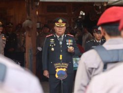 Kapolres Blora, Pimpin Langsung Upacara Pemakaman Aipda Dwi Wahyudi