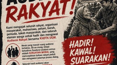 TUTURPEDIA - Audiensi Akbar Warga vs KHDTK UGM di Blora Tuntut Keadilan Terbuka