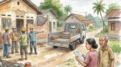 Bantuan Bedah Rumah di Kunduran Dari Anggota DPRD Blora Tersendat, Warga Diminta Bersabar: “Material Belum Datang Semua” 3 TUTURPEDIA - Bantuan Bedah Rumah di Kunduran Dari Anggota DPRD Blora Tersendat, Warga Diminta Bersabar: “Material Belum Datang Semua”