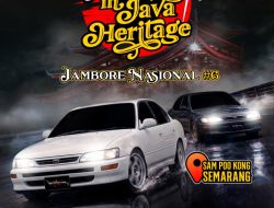Jambore Nasional #6 Great Corolla Club Indonesia Digelar di Semarang, Bawa Ratusan Corolla Sekaligus Angkat Budaya Jawa Tengah