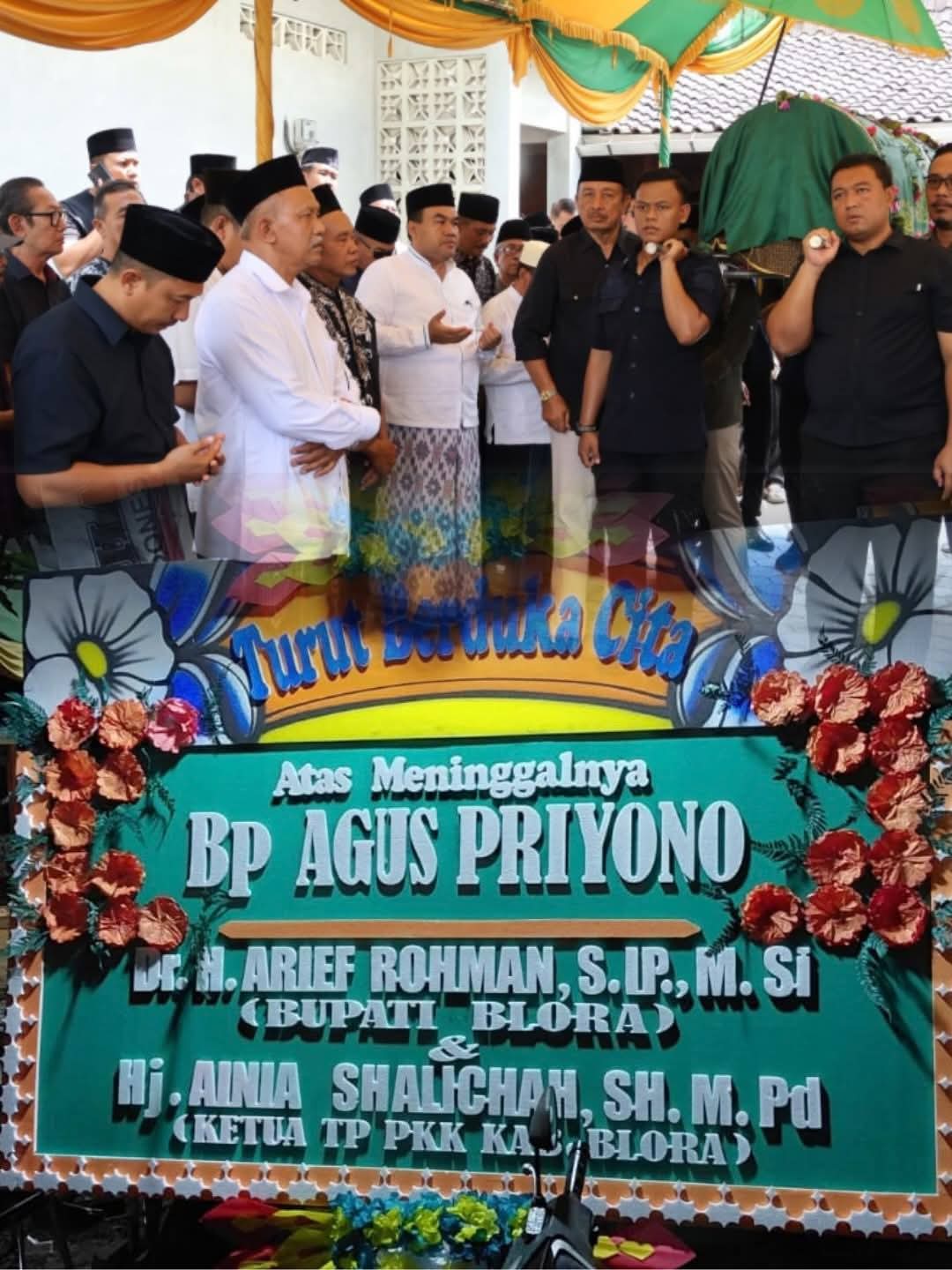 TUTURPEDIA - Bupati Blora Berduka, Agus Priyono Berpulang