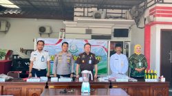 Hadiri Pemusnahan Barbuk, Karutan Baru Rembang Perkuat Sinergi 3 TUTURPEDIA - Hadiri Pemusnahan Barbuk, Karutan Baru Rembang Perkuat Sinergi