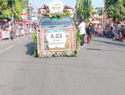 Pawai Pembangunan Blora HUT ke-81 RI, PAUD KB/TK dan UPT SKB Blora Tampilkan Pesona Budaya Samin