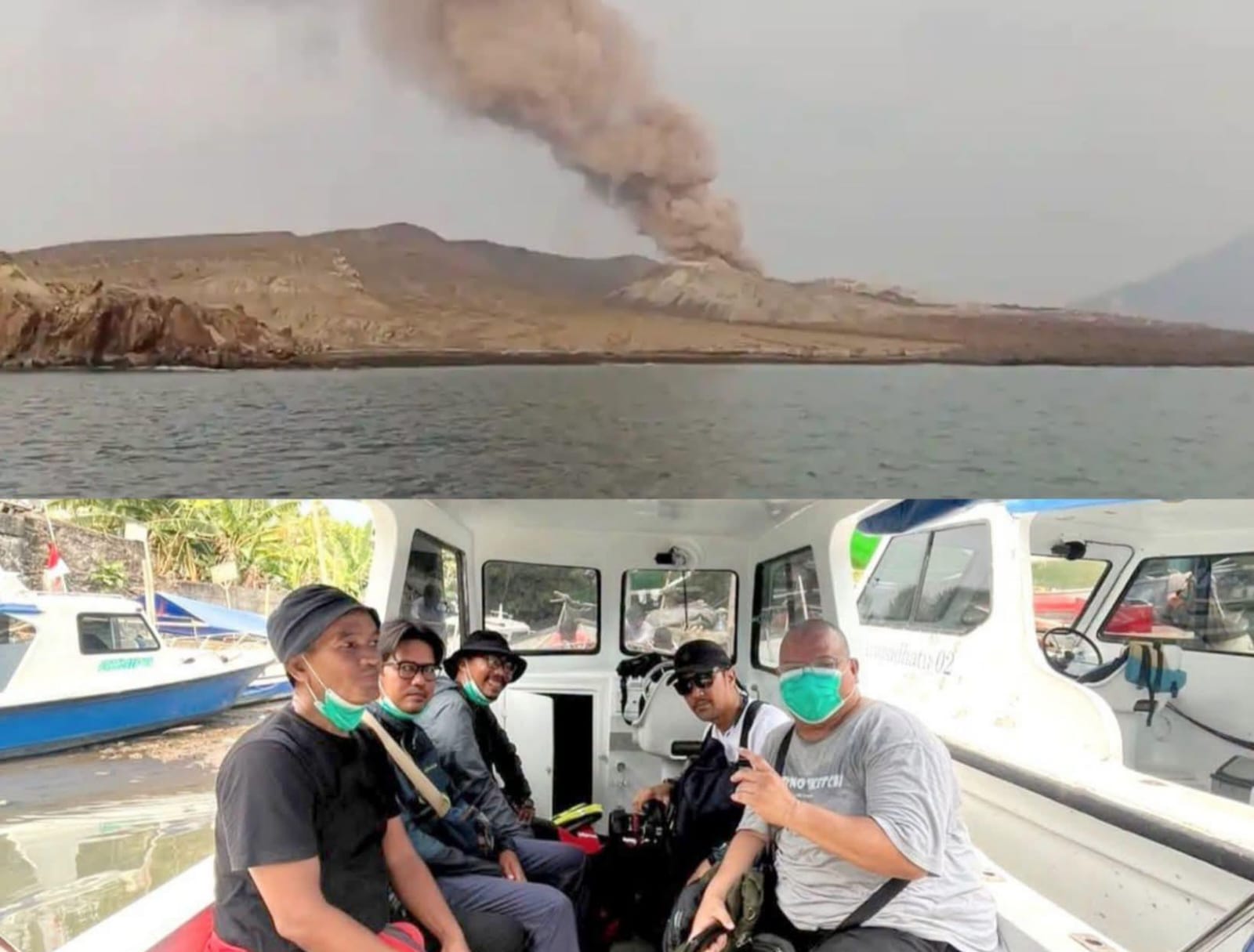 TUTURPEDIA - Breaking News! Lima Jurnalis Hilang Kontak Saat Liput Gunung Anak Krakatau, Ini Nama-namanya