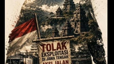 Jateng Guyub Jalan Kaki dari Gedong Songo ke Kantor Gubernur, Suarakan Penolakan Geothermal 9 TUTURPEDIA - Jateng Guyub Jalan Kaki dari Gedong Songo ke Kantor Gubernur, Suarakan Penolakan Geothermal