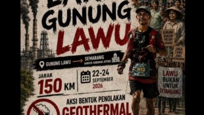Jateng Guyub Serukan “Lari Gunung Lawu”: Aksi Jalan Kaki 150 Km ke Semarang Tolak Geothermal 13 TUTURPEDIA - Jateng Guyub Serukan “Lari Gunung Lawu”: Aksi Jalan Kaki 150 Km ke Semarang Tolak Geothermal