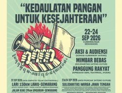 Hari Tani Nasional, Warga Jateng Tempuh Ratusan Kilometer: Lari 150 Km dari Lawu dan Jalan Kaki 39 Km dari Ungaran
