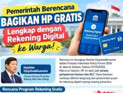 Pemerintah Berencana Bagikan HP Gratis untuk Penerima Bansos, Rekening Digital Disiapkan