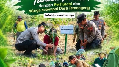 Green Policing di Temengeng, Polres Blora Bersama Perhutani dan Warga Tanam Pohon demi Kelestarian Hutan 9 TUTURPEDIA - Green Policing di Temengeng, Polres Blora Bersama Perhutani dan Warga Tanam Pohon demi Kelestarian Hutan