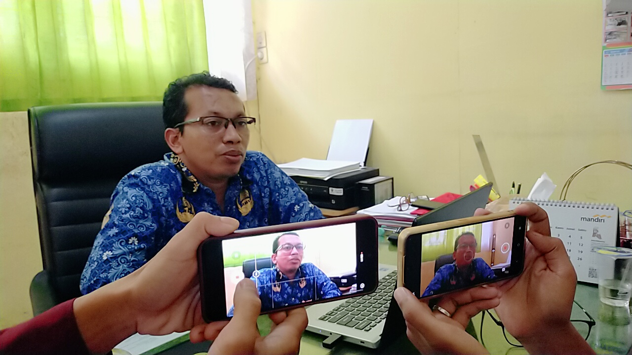 Kepala Bidang (Kabid) Perencanaan dan Pengembangan SDM, Muchsinin Azshabat, SIP. Foto: Dok Riki Santoso.