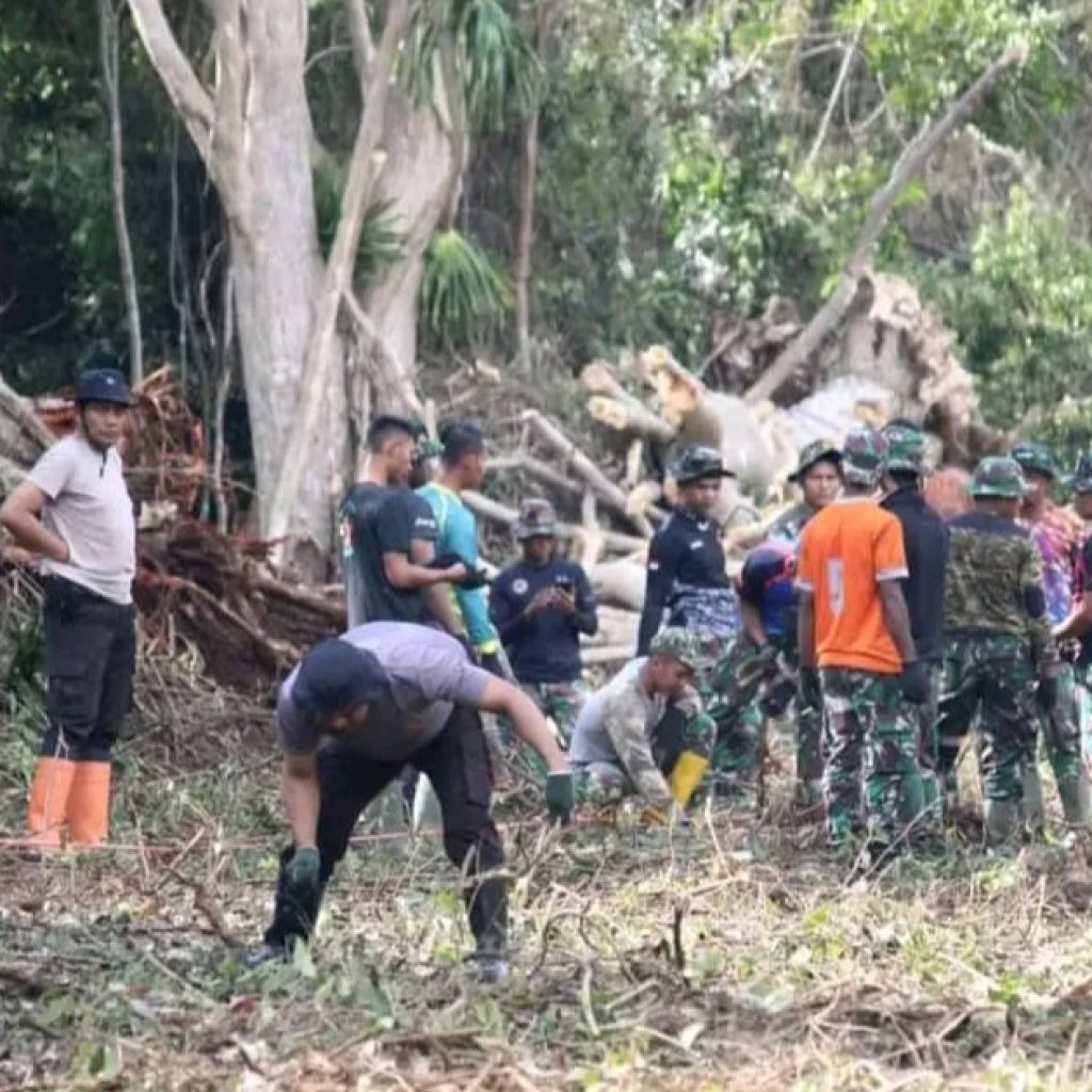 Sinergitas TNI-Polri di TMMD, Dandim Bulukumba Pantau Lokasi Sasaran