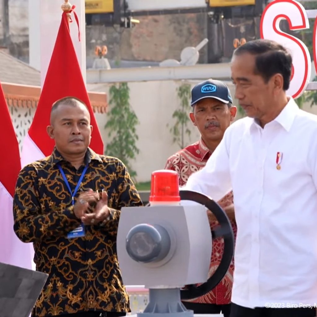 (Foto: tangkapan layar/screenshot YouTube live Sekretariat Presiden.)