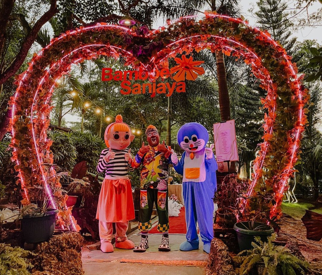 Cafe and Resto Bamboe Sanjaya bukan sekadar tempat makan biasa. FOTO: Dok. CR