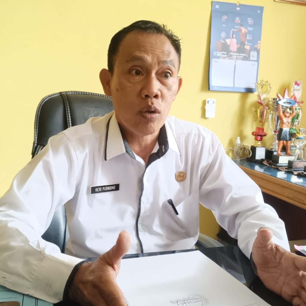 Heri Purnomo yang mengundurkan diri dari jabatannya sebagai Kepala Dinas Ketahanan Pangan (DKP) Kabupaten Bengkulu Utara, Provinsi Bengkulu. Foto: Dok. Riki Santoso.