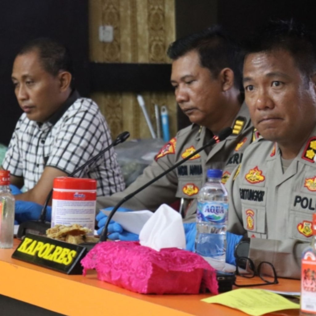 Ops Pekat Nala II, Polres Bengkulu Selatan Amankan 6 Orang Pelaku Kejahatan dan 34 Barang Bukti