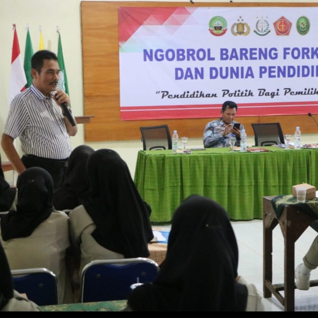 Ketua DPRD Blora ungkap betapa pentingnya para pemilih pemula di Pemilu 2024. Foto: Dok. Lilik Yuliantoro