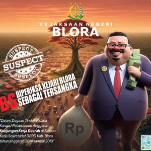 Kejari Blora Periksa ‘BS’ Tersangka Dugaan Kunker Fiktif 