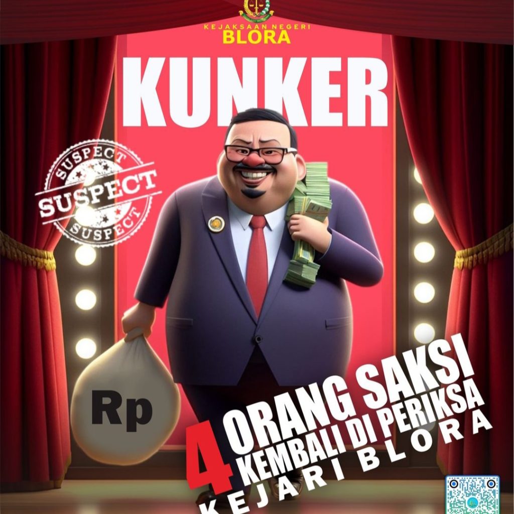 Terkait kasus kunker fiktif DPRD Blora periode 2014-2019, sudah diperiksa 28 saksi. Foto: Instagram.com/kejariblora