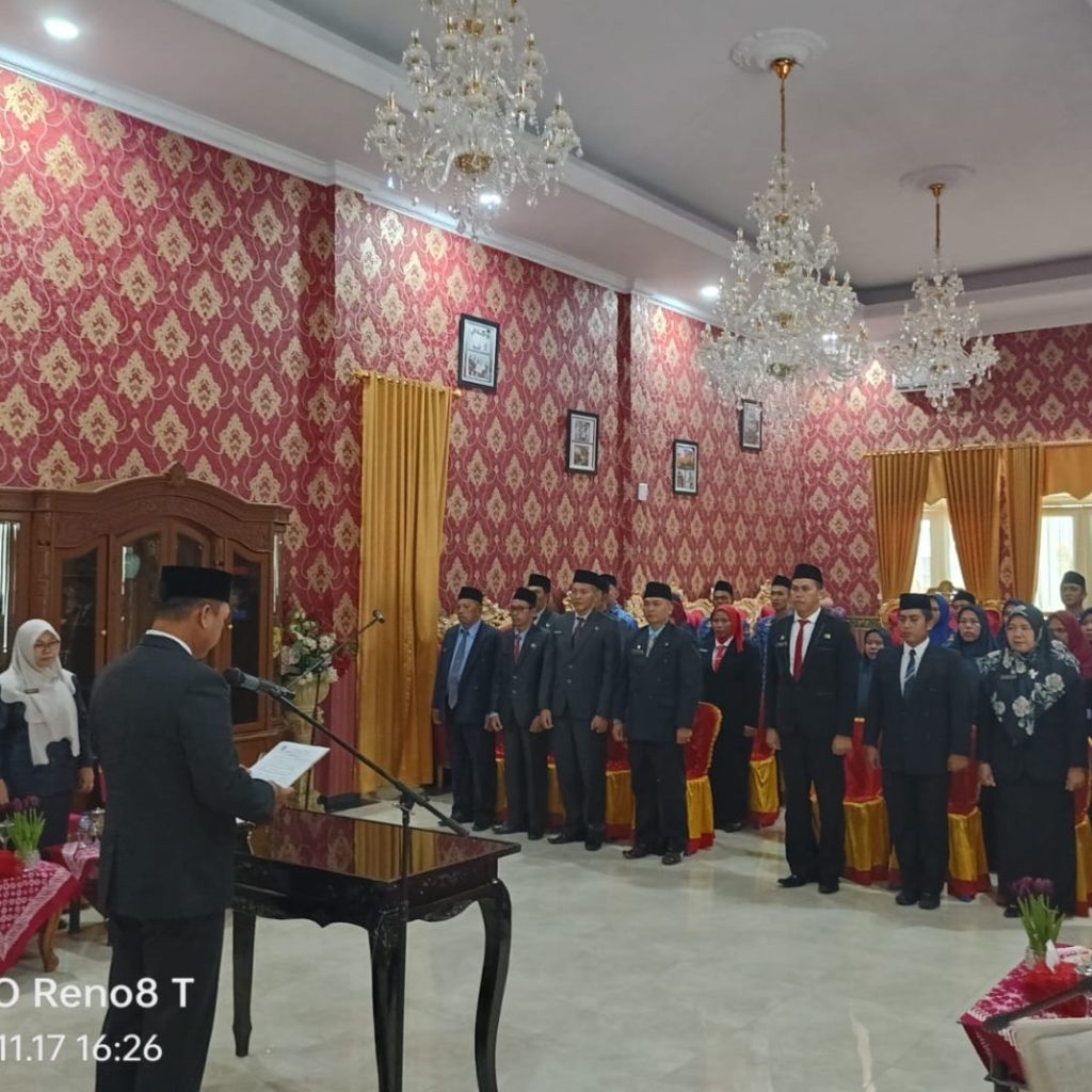 30 Pejabat Eselon III dan IV Bengkulu Utara Kembali Dirotasi