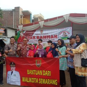 “Pak Rahman” Beraksi ke Pesisir Utara Kota Semarang, Masyarakat Terbantu