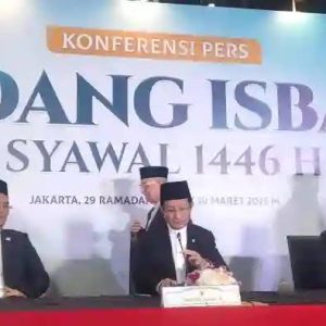 Hasil Sidang Isbat: Idul Fitri 1 Syawal 1446 H Tetap Jatuh pada Senin, 31 Maret 2025