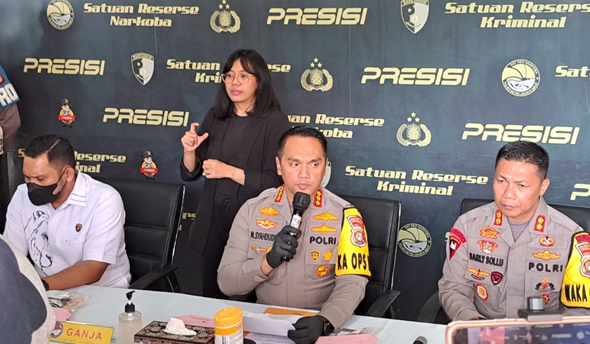 Ibra Azhari kembali ditangkap polisi usai pakai narkoba. Foto: PMJNews