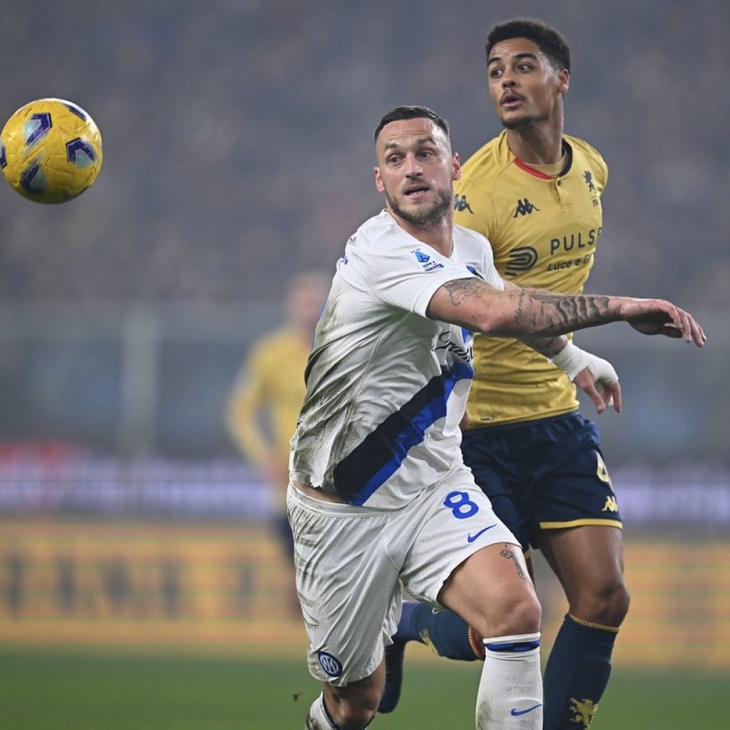 Inter Ditahan Imbang 1-1 oleh Genoa, Arnautovic Cetak Gol Perdana bagi Nerazzurri