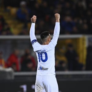 Inter Milan Lindas Lecce 4-0, Lautaro Martinez Catat Gol ke-100 buat La Beneamata
