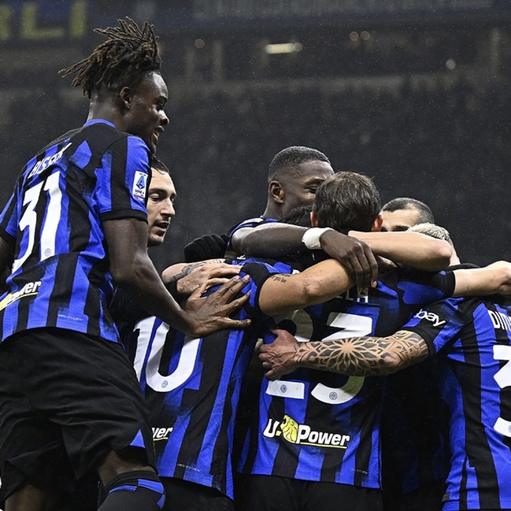 Inter berhasil rebut kembali posisi puncak klasemen serie A usai mengalahkan Udinese. Foto: X.com/inter