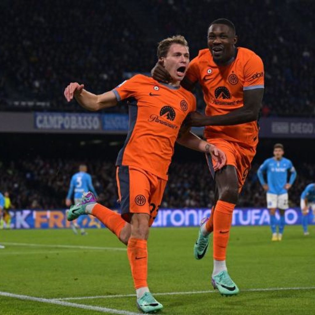 Inter sukses bungkam Napoli dengan tiga gol. Foto: X.com/Inter_Xtra