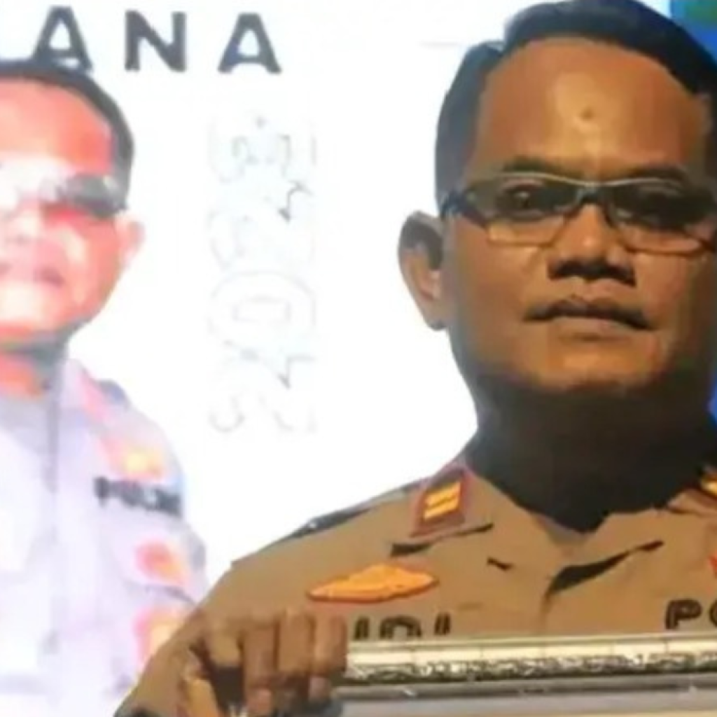 Sosok Iptu Rudiana yang menghilang usai Pegi Setiawan bebas. Foto: tiktok.com/@riogojeklampung