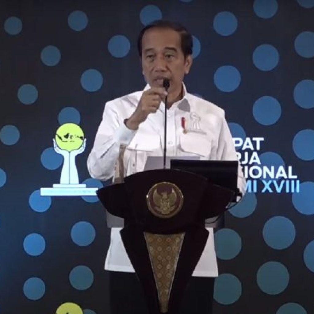Presiden Jokowi bangga daya saing Indonesia meningkat. Foto: YouTube Sekretariat Presiden.