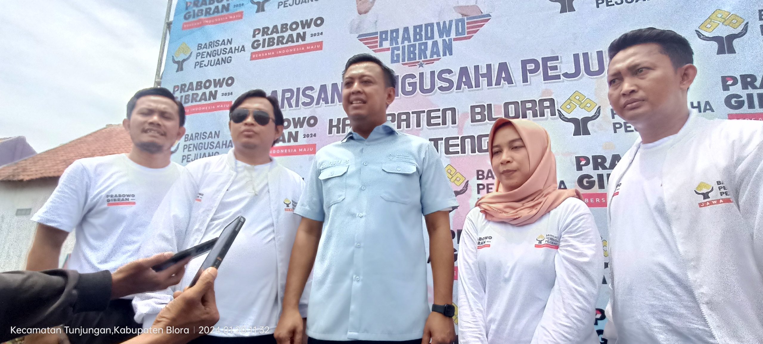 Sekjen BPP, Saifudin HS beri informasi soal ketidakhadiran Bobby Nasution. Foto: Dok. Lilik Yuliantoro