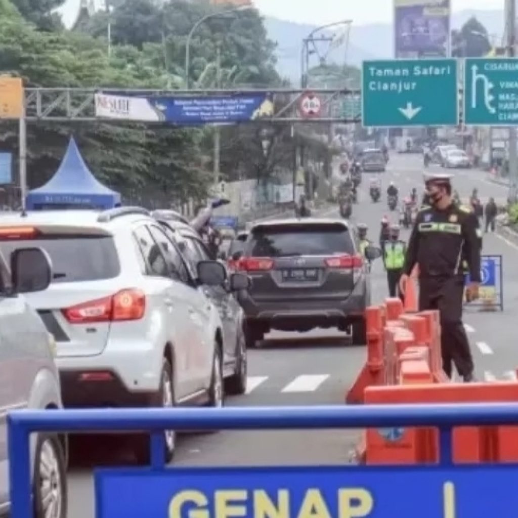 Libur Panjang Pekan Ini, Ganjil Genap Diberlakukan di Kawasan Puncak