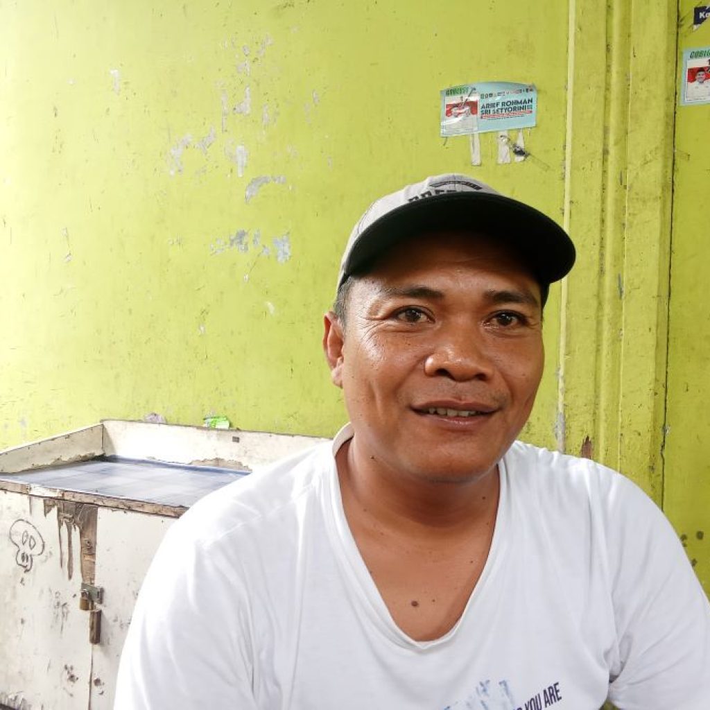 Salah satu masyarakat Desa Ketringan, Jamal, harap adanya puskesmas pembantu. Foto: Dok. Lilik Yuliantoro