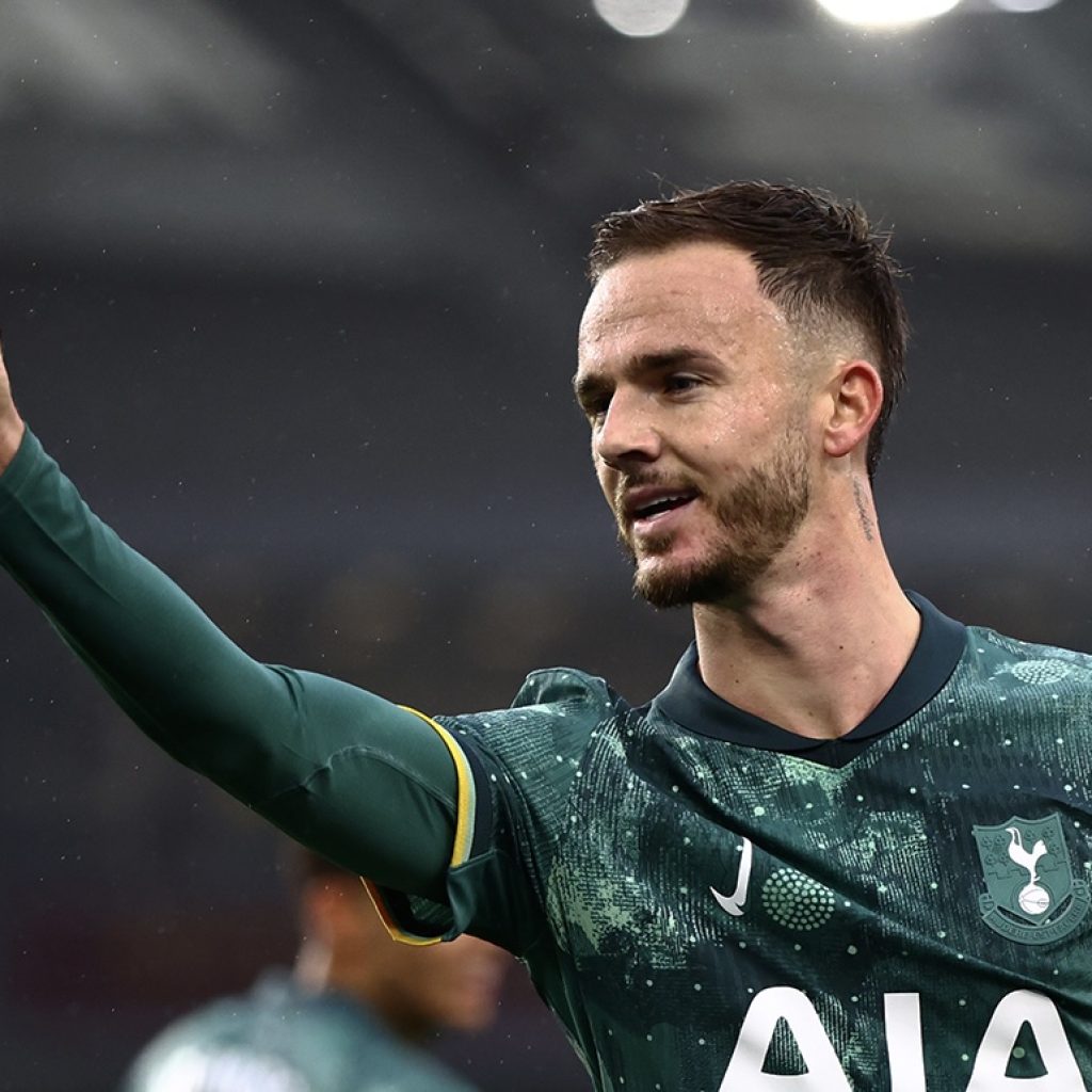 Pemain Tottenham Hotspur, James Maddison. Foto: x.com/SpursOfficial