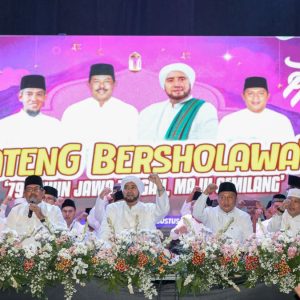 Hadiri Jateng Bersholawat, Habib Syech Imbau Masyarakat Hindari Judi Online dan Narkoba