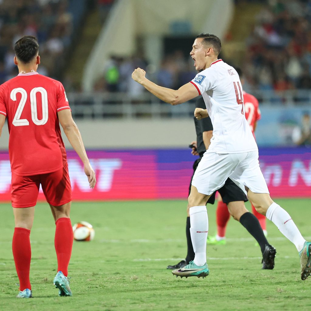 Timnas Indonesia menang atas Vietnam di Kualifikasi Piala Dunia 2026. Foto: PSSI