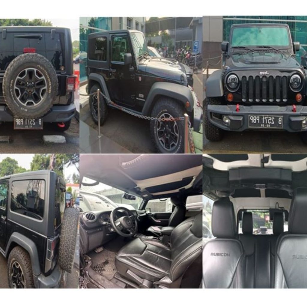 Mobil Jeep Rubicon Milik Terdakwa Mario Dandy Dilelang Kejari Mulai dari Rp800 Juta! Minat?