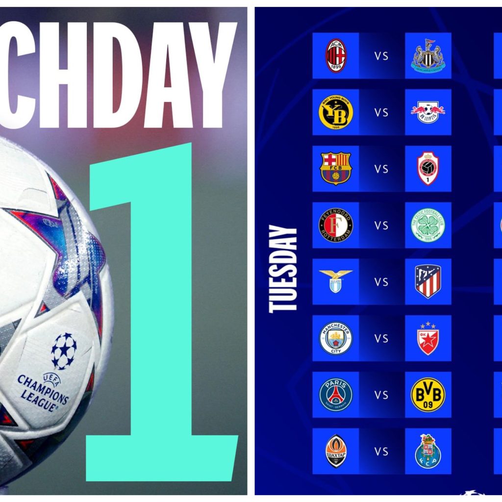 Jelang Matchday 1 Fase Grup Liga Champions 2023/24: Prediksi, Pembagian Grup, dan Jadwal Pertandingan