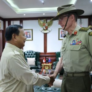 Diskusi soal Kerja Sama Pertahanan, Menhan Prabowo Bertemu Panglima Angkatan Bersenjata Australia