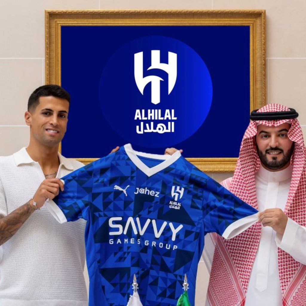 Joao Cancelo pindah ke Al Hilal. Foto: x.com/Alhilal_EN