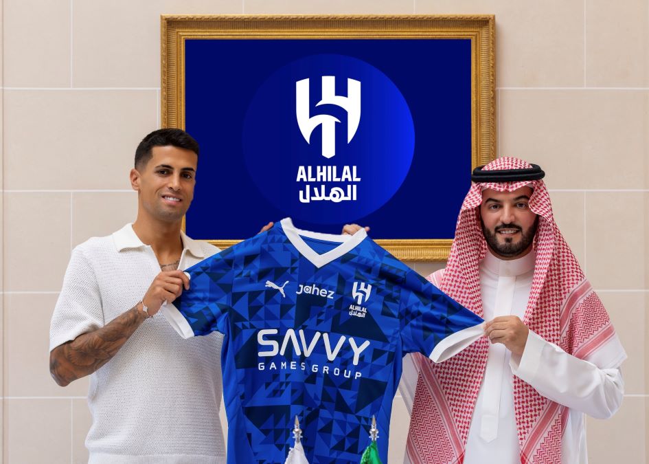 Joao Cancelo pindah ke Al Hilal. Foto: x.com/Alhilal_EN