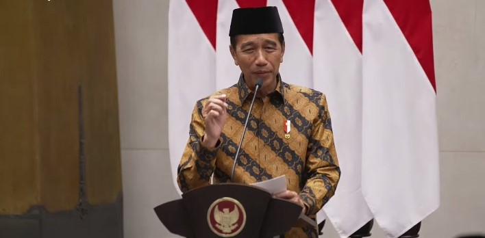 Presiden Jokowi ungkap proses pindah ibu kota ke IKN dari pilihan 4 kota yang dibidik. Foto: Tangkapan Layar YouTube Sekretariat Presiden