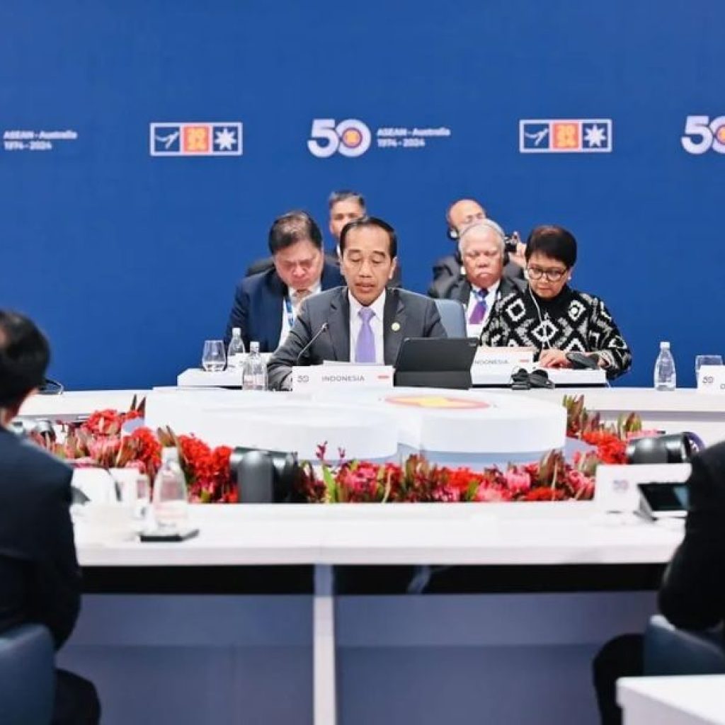 Presiden Jokowi menghadiri KTT ASEAN-Australia. Foto: Biro Pers Sekretariat Presiden