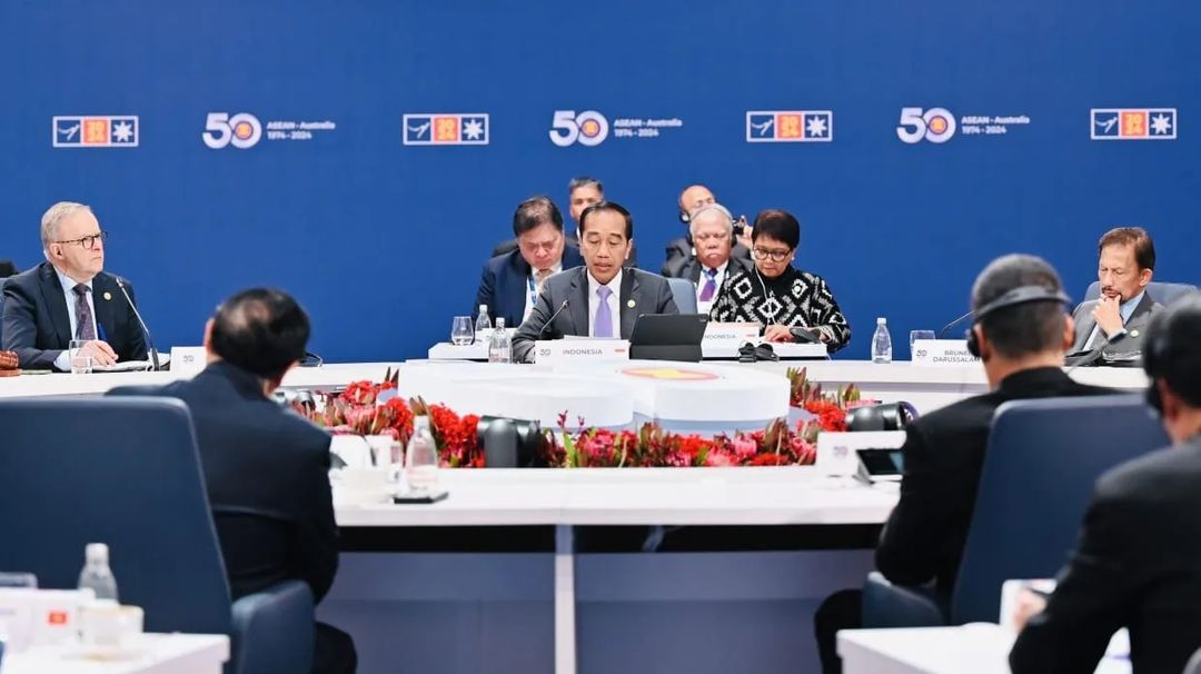 Presiden Jokowi menghadiri KTT ASEAN-Australia. Foto: Biro Pers Sekretariat Presiden